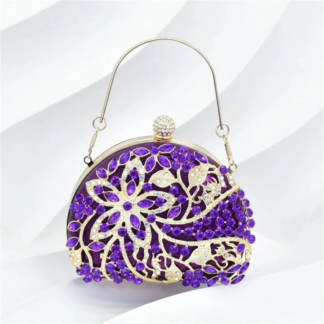 Water Drill Heels Clutch Wedding Bridal Shoe Bag Combo