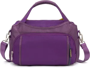 Waterproof Nylon Crossbody Bags for Women Multi-Pocket Shoulder Bag Travel Purse and Handbag