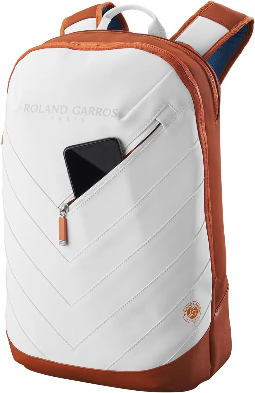 WILSON Roland-Garros Super Tour Tennis Racket Bags - Clay/White/Navy