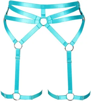 Woman Body Harness Garter Belt Punk Gothic Leg cage Lingerie Photography Dance Apparel