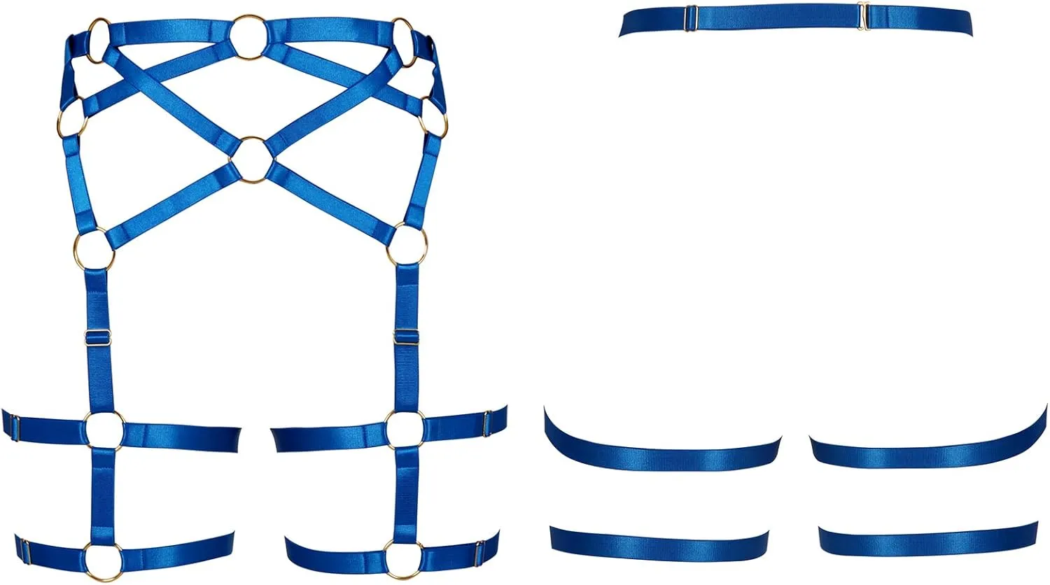 Woman Body Harness Garter Belt Punk Gothic Leg Harness Cage Dance Underwear Accessories