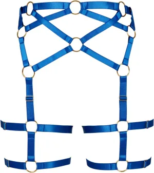 Woman Body Harness Garter Belt Punk Gothic Leg Harness Cage Dance Underwear Accessories