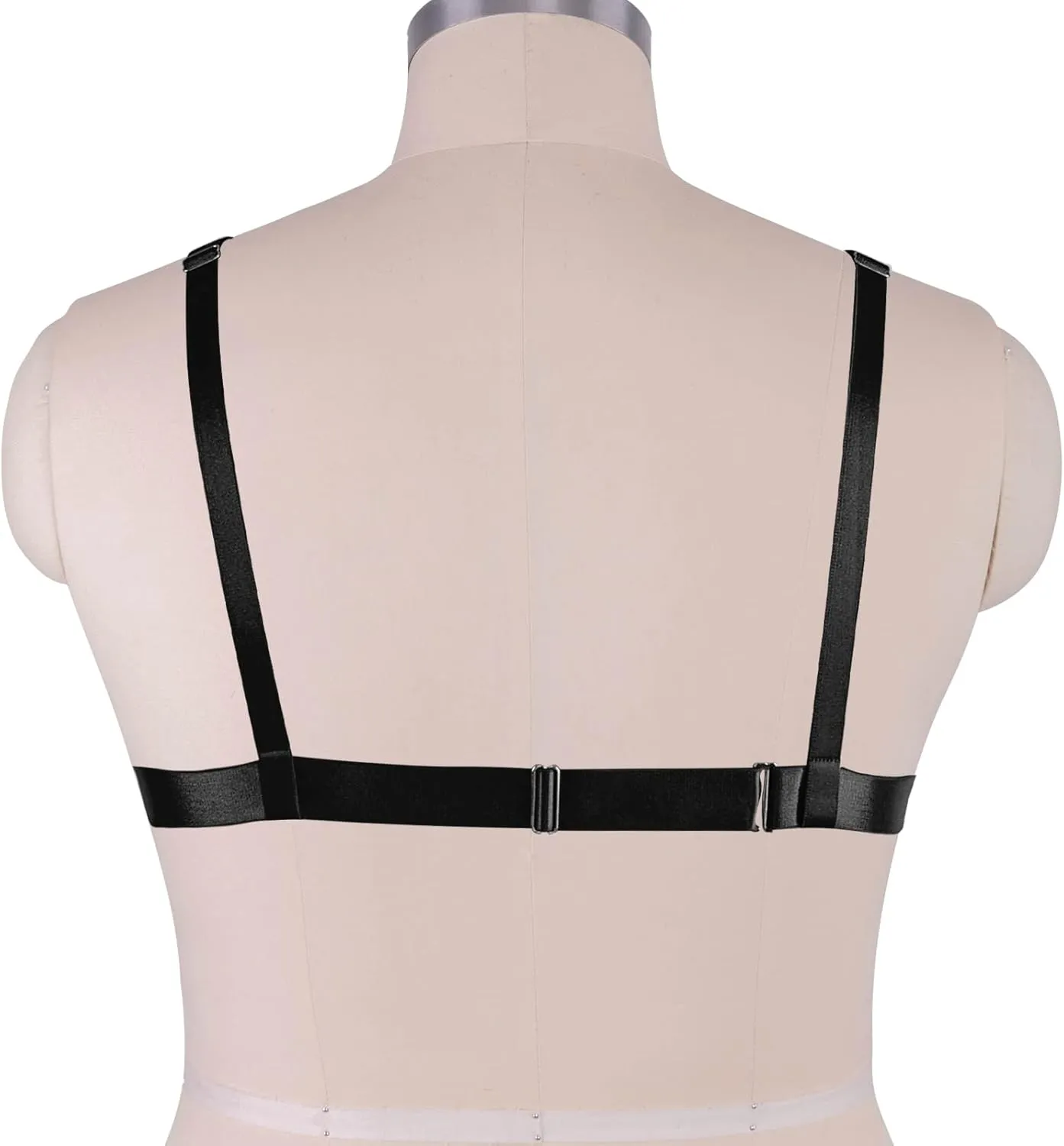 Women's Body Cage Breast Harness Belts Hollow Out Bra Strappy Plus Size Lingerie New Punk Gothic Rave Charm Tops Bras