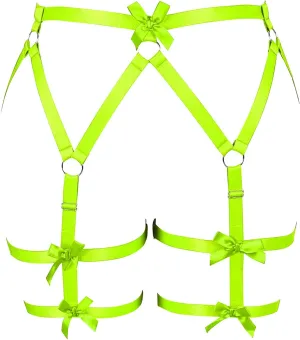 Women's Body Harness Belt Legs Plus Size Fashion Garter Belt Waist Cage Goth Punk Carnival Christmas Thigh Dance Garter Belt