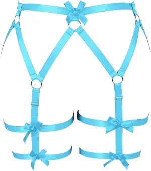 Women's Body Harness Belt Legs Plus Size Fashion Garter Belt Waist Cage Goth Punk Carnival Christmas Thigh Dance Garter Belt