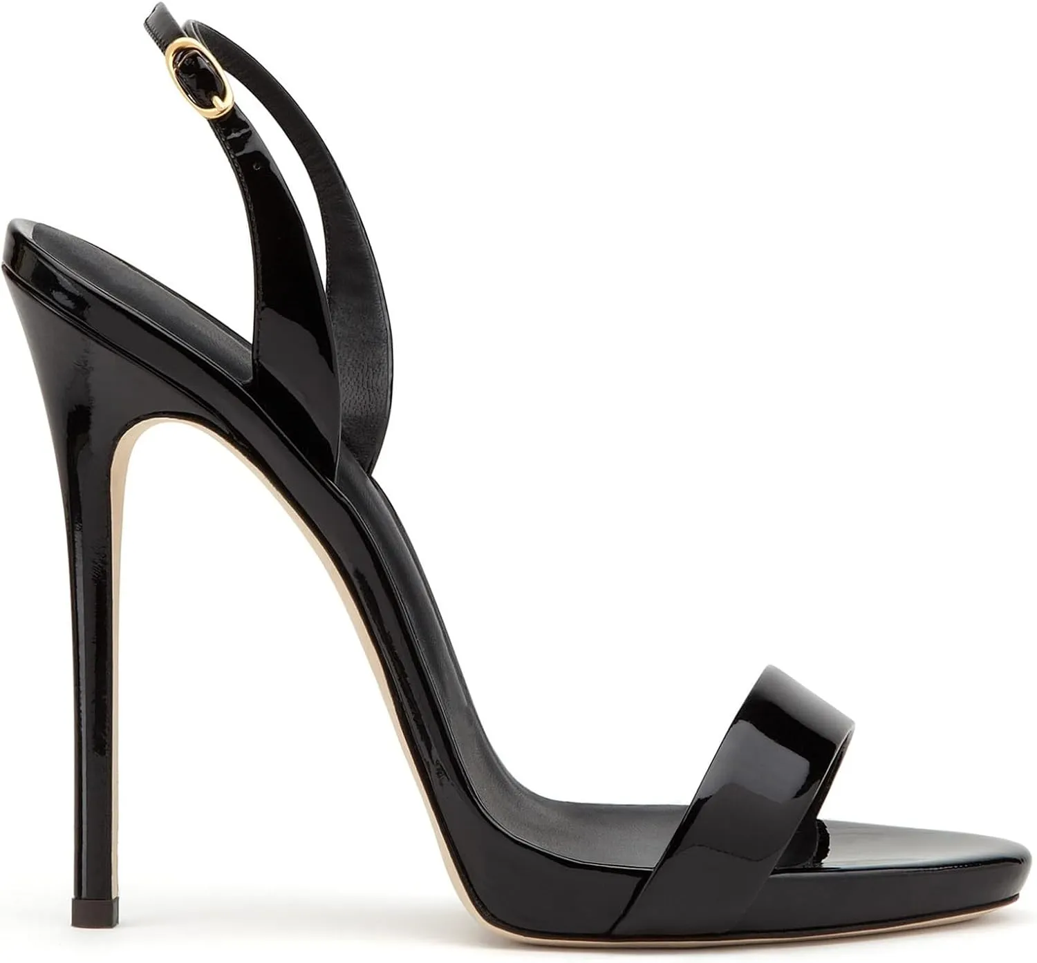 Women's One Word Belt Stiletto High Heels Fashion Pointed Toe Adjustable Ankle Straps Pump Dressy Sexy Sandals