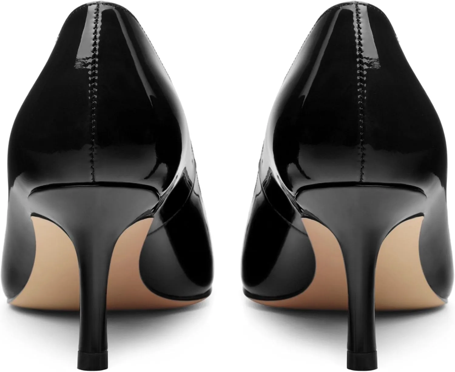 Women's Pumps, with an Elegant Pointed - Closed - Toe, Sparkling Rhinestones, are Highly Versatile for Work, Parties, Weddings and Other Formal Events.2.5 - inch