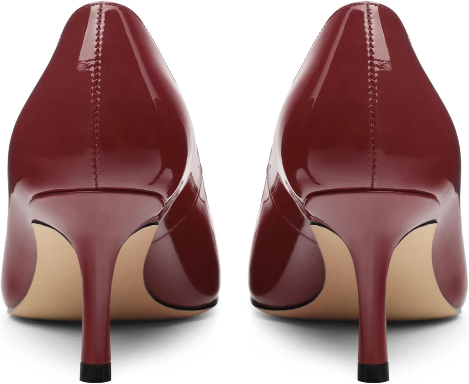 Women's Pumps, with an Elegant Pointed - Closed - Toe, Sparkling Rhinestones, are Highly Versatile for Work, Parties, Weddings and Other Formal Events.2.5 - inch
