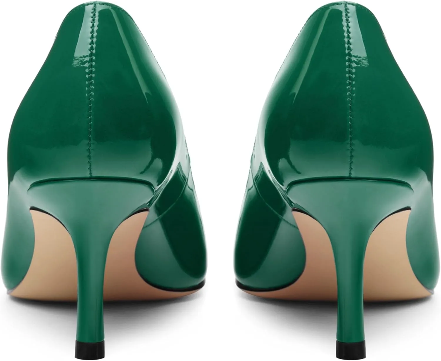 Women's Pumps, with an Elegant Pointed - Closed - Toe, Sparkling Rhinestones, are Highly Versatile for Work, Parties, Weddings and Other Formal Events.2.5 - inch