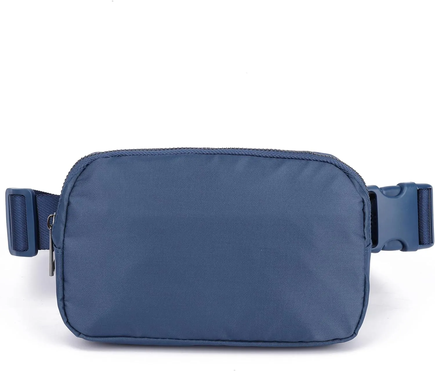 ZPN Mini Fanny Pack Belt Bag for Women and Men, Fashionable Waterproof Waist Pack with Adjustable Strap for Traveling, Hiking, Jogging, Cycling (Bluish Grey)